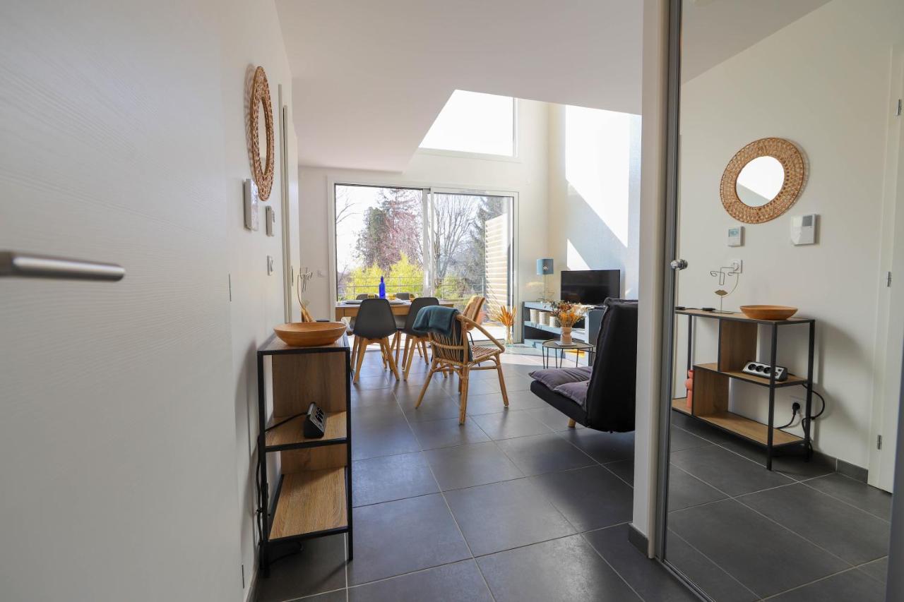 Les Choucas - Appartement Duplex Lumineux Avec Parking Annecy Eksteriør bilde