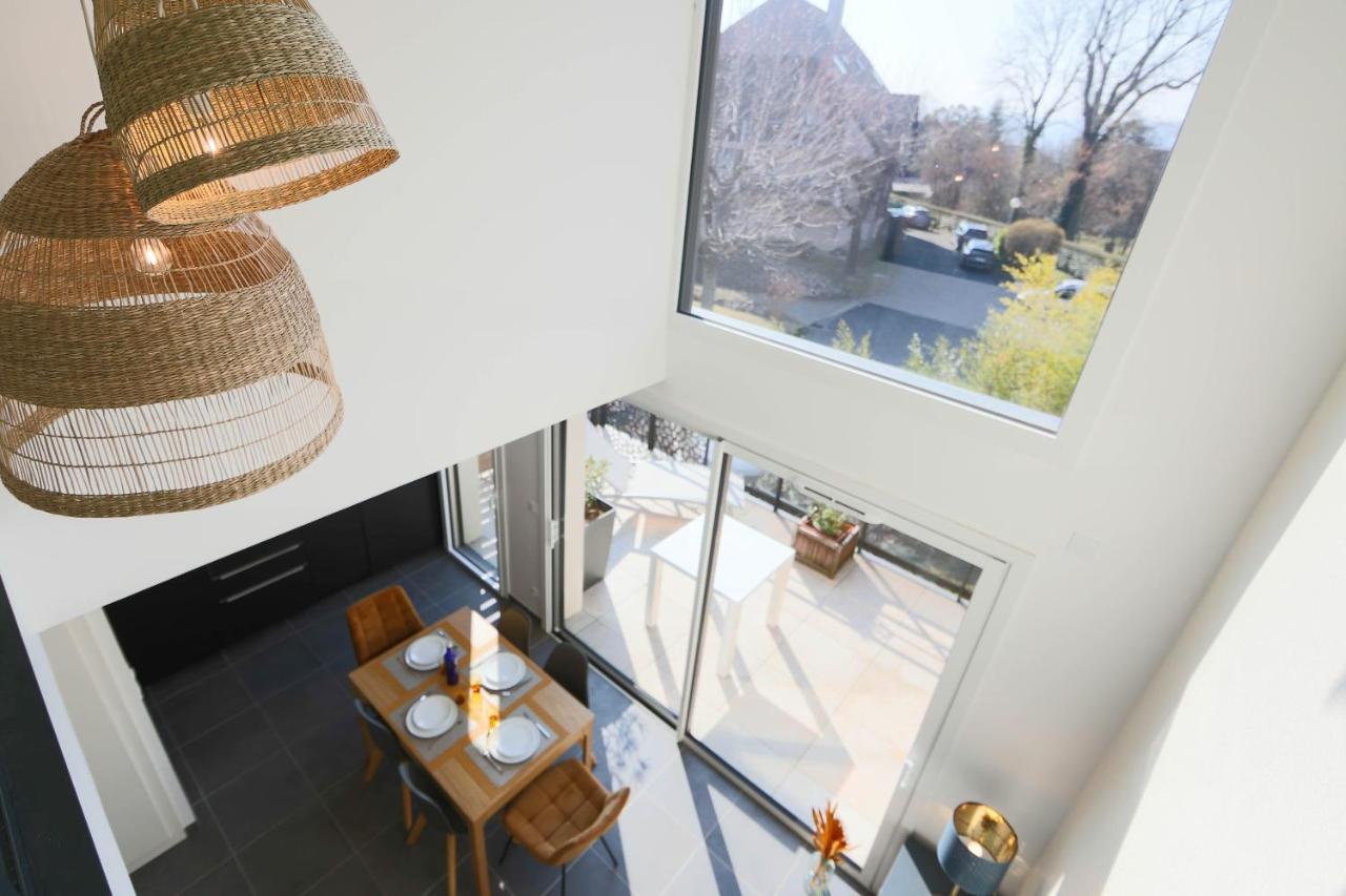 Les Choucas - Appartement Duplex Lumineux Avec Parking Annecy Eksteriør bilde