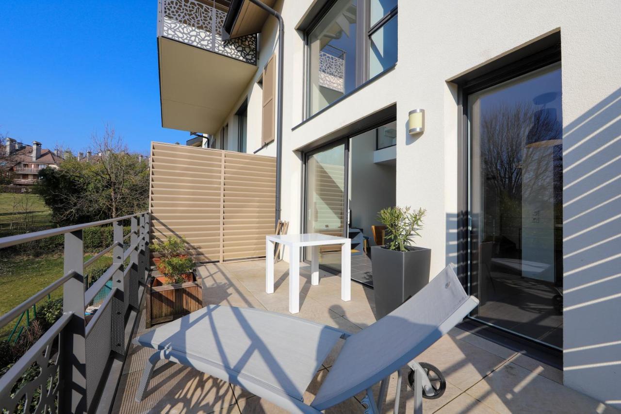 Les Choucas - Appartement Duplex Lumineux Avec Parking Annecy Eksteriør bilde