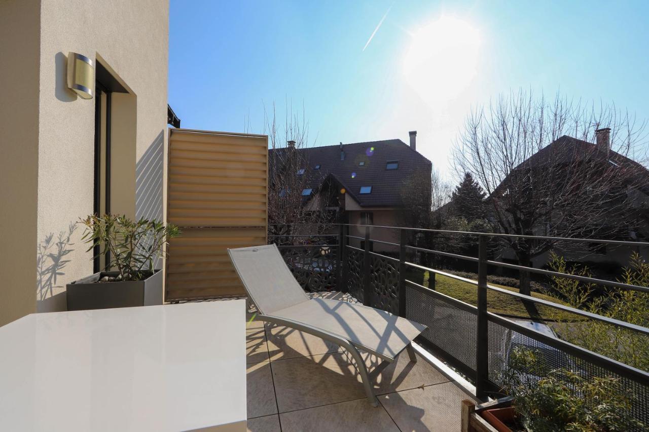 Les Choucas - Appartement Duplex Lumineux Avec Parking Annecy Eksteriør bilde