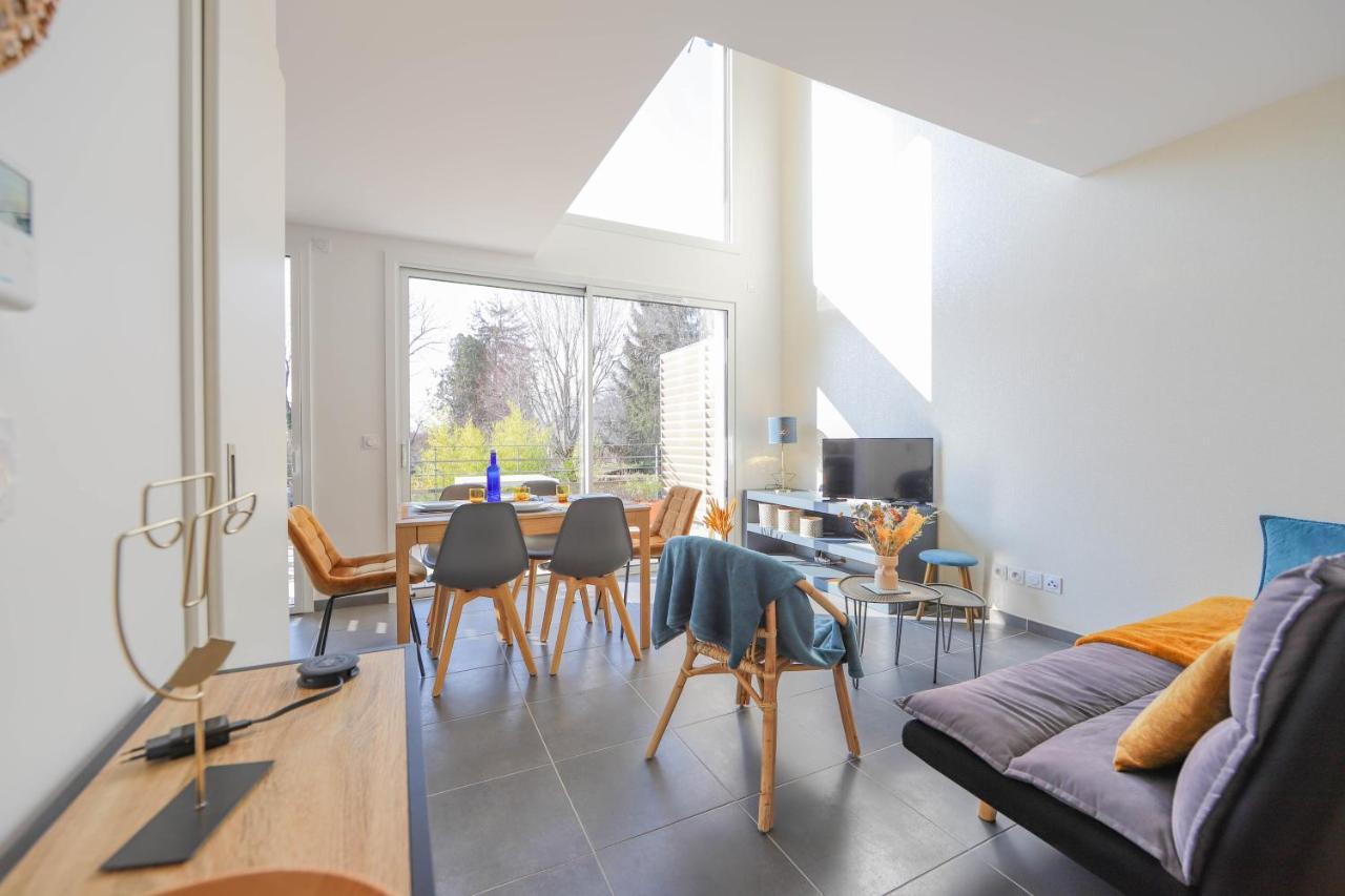 Les Choucas - Appartement Duplex Lumineux Avec Parking Annecy Eksteriør bilde