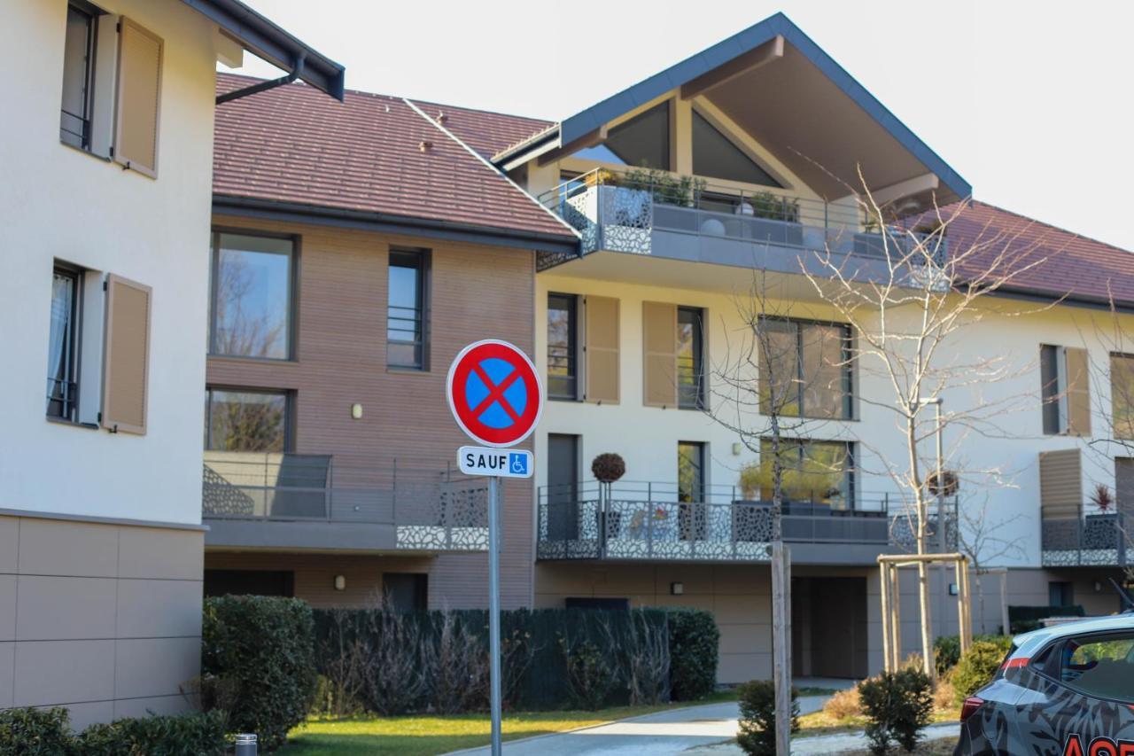 Les Choucas - Appartement Duplex Lumineux Avec Parking Annecy Eksteriør bilde